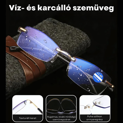 Vision™ Sugárzásgátló Szemüveg + Ajándék Bőrtok – 2 az 1-ben Akció!