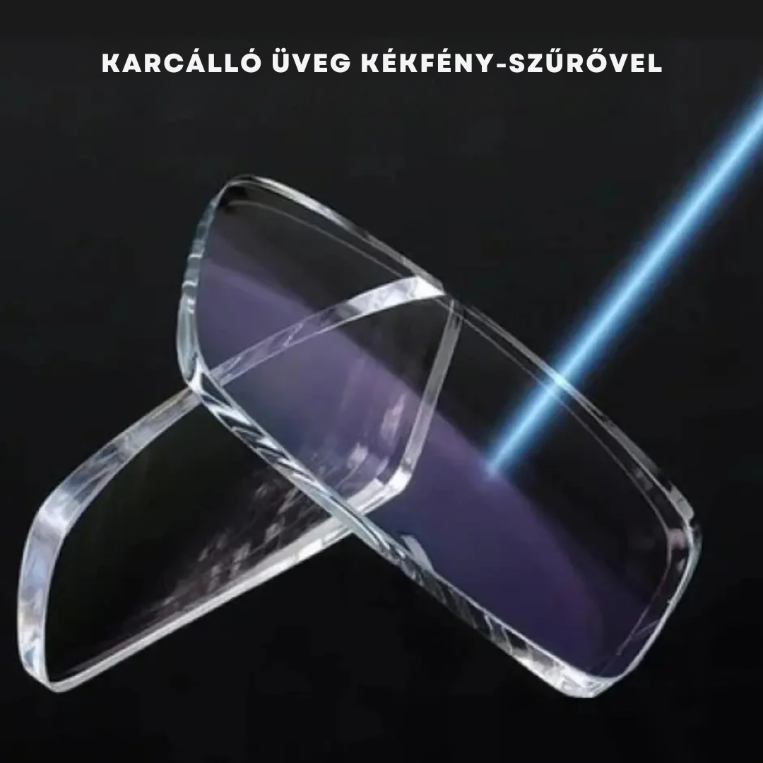 Vision™ Sugárzásgátló Szemüveg + Ajándék Bőrtok – 2 az 1-ben Akció!